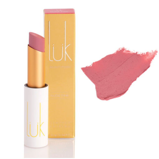 Luk Beautifood Lipstick Nude Pink Box Tube Scrape